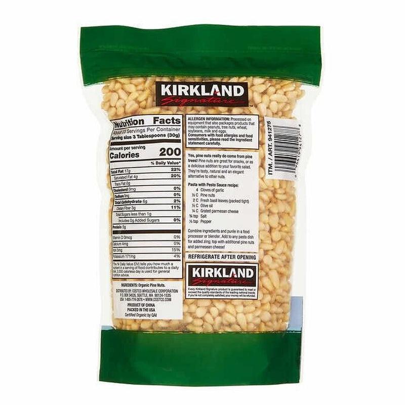 Kirkland Signature Organic Pine Nuts 1.5 Lb (USDA Organic)