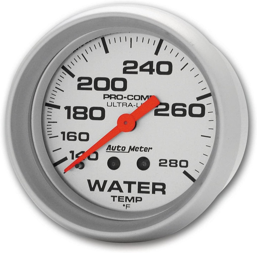 4431 Ultra-Lite Mechanical Water Temperature Gauge , 2 5/8"