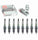8 Pc NGK V-Power Spark Plugs Compatible with Dodge Ram 2500 5.9L V8 1998-2002