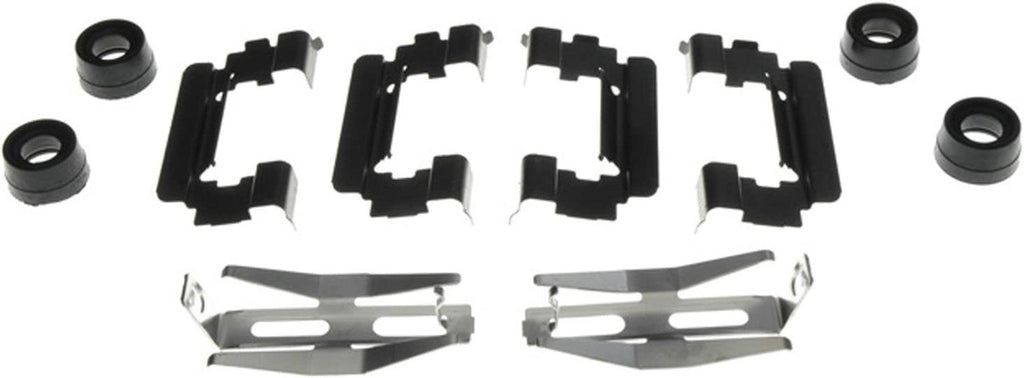 Gold 18K988X Front Disc Brake Caliper Hardware Kit with Clips and Bushings