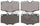 ADVICS AD0137 Disc Brake Pad Set