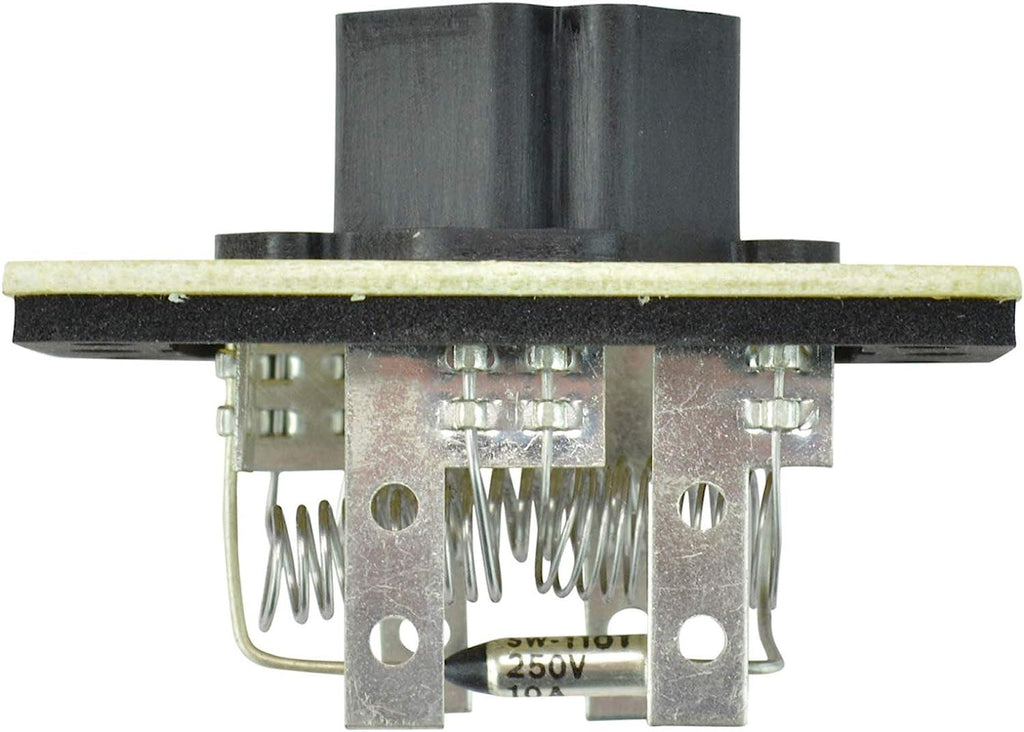 A/C AC Heater Blower Motor W/Fan Cage & Resistor Kit Compatible with Ford Lincoln