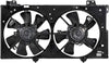OEM-RF-0219 Factory Style Radiator Cooling Fan Assembly Cooling Efficiency Improved Direct Replacement [Compatible with 03-08 Mazda 6 Fits 2.3L 2.3T Engines] Black