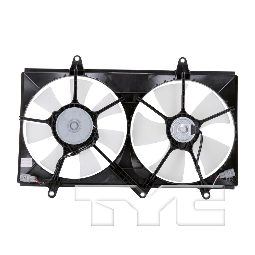 TYC Dual Radiator and Condenser Fan Assembly for 1998-2002 Corolla 620010