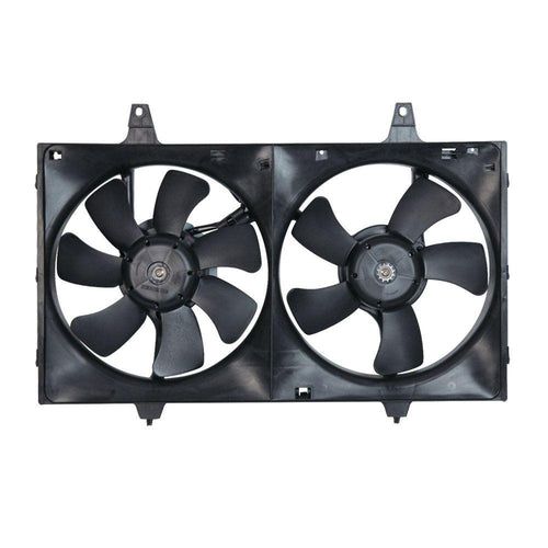 620050 for Nissan Maxima Replacement Radiator/Condenser Cooling Fan Assembly Fits 1996 Nissan Maxima