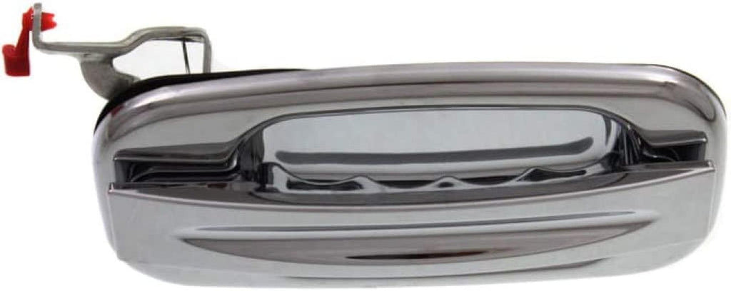 For Chevy Silverado 2500 HD Exterior Door Handle 2001 02 03 04 05 2006 Rear Passenger Side Chrome | Trim:All Submodels