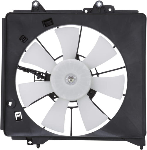 611290 Cooling Fan Assembly Compatible with 2009-2013 Honda FIT, Black