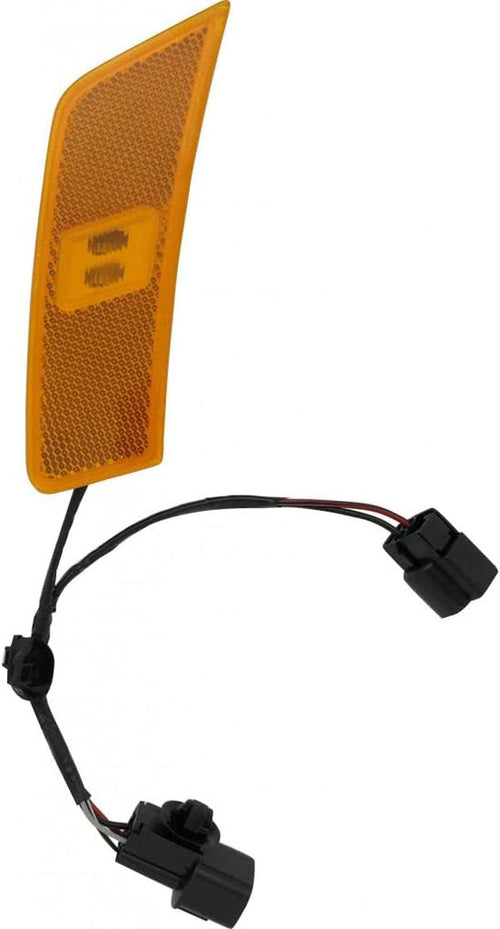 for Kia Seltos 2021 2022 Side Marker Light Assembly Driver Side | Front | SX Model | CAPA | Replacement for KI2550111 | 921A1 Q5110