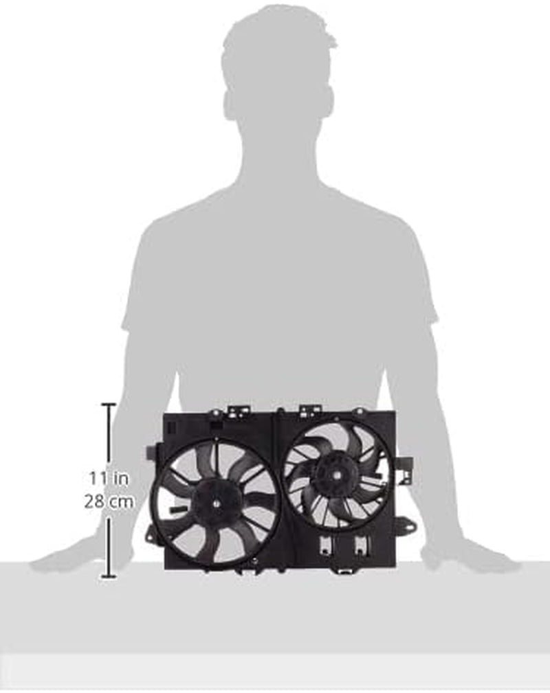 Dorman 621-052 Engine Cooling Fan Assembly Compatible with Select Chevrolet / Pontiac Models,Black