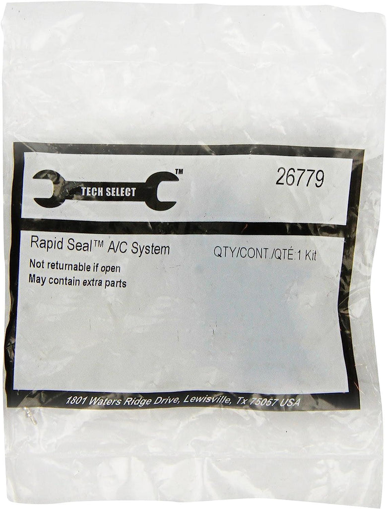26779 Cap & Valve Air Conditioning System Seal Kit, Black
