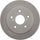 Centric Rear Disc Brake Rotor for SX4, SX4 Crossover (121.48013)