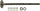 Dorman 630-616 Rear Passenger Side Drive Axle Shaft Compatible with Select Ford Models