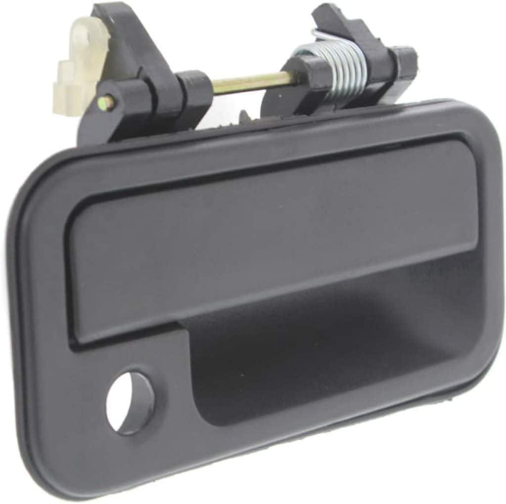 for Isuzu Rodeo Exterior Door Handle Front, Passenger Side Textured Black (1991-1997) | with Key Hole| Trim:All Submodels