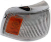 Compatible with Toyota Pickup Corner Light 1992 93 94 1995 Passenger Side | Clear & Amber Lens | W/Chrome Trim | 2WD | TO2521129 | 8161035100