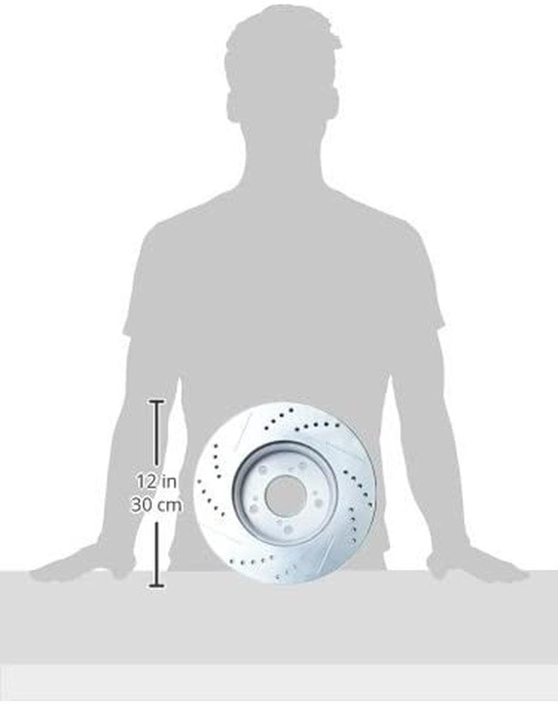 JBR1584XPR Front Evolution Drilled & Slotted Rotor Pair