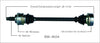 BM-8034 CV Axle Shaft