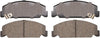 ADVICS AD0273 Ultra-Premium Front Disc Brake Pad for Honda, (Set of 4)