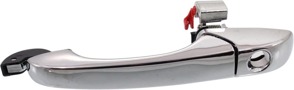 Front Exterior Door Handle Compatible with 2008-2019 Dodge Grand Caravan and 2008-2016 Chrysler Town & Country All Chrome (=REAR RH), Set of 2, Driver and Passenger Side