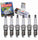 6 Pc DENSO Platinum TT Spark Plugs Compatible with Mercury Mountaineer 4.0L V6 1998-2006
