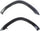Evan-Fischer Fender Flares Compatible with Toyota RAV-4 2009-2011 Front Black Set of 2