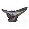 TYC Headlight Assembly for 16-18 Prius 20-9800-90
