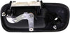 For Chevy Express 2500 Exterior Door Handle Rear Passenger Side - Side Hinged Door Smooth Black 2003-2009 | with Key Hole| Trim: Base/Ls