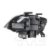 TYC Headlight Assembly for 1999-2001 Acura TL 20-6381-01