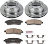 KOE1890 Autospecialty Rear Replacement Brake Kit-Oe Brake Rotors & Ceramic Brake Pads