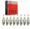 8 Pc Champion Platinum Spark Plugs Compatible with Ford Bronco 5.0L 5.8L 6.6L V8 1975-1996