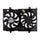 621880 Dual Radiator and Condenser Fan Assembly for 621-161 NI3115137 Em