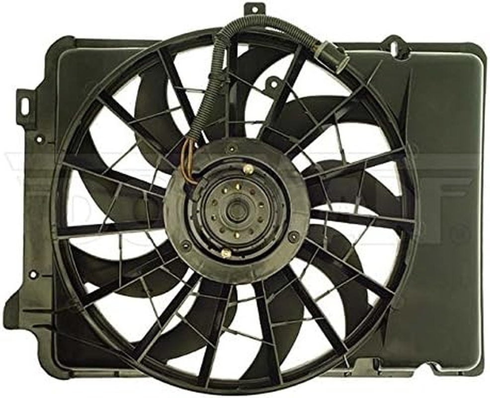 Dorman 620-101 Engine Cooling Fan Assembly for Select Ford / Lincoln / Mercury Models, Black