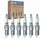 6 Pc Champion Copper plus Spark Plugs Compatible with Pontiac Grand Prix 3.1L 3.4L 3.8L V6 1996-2008