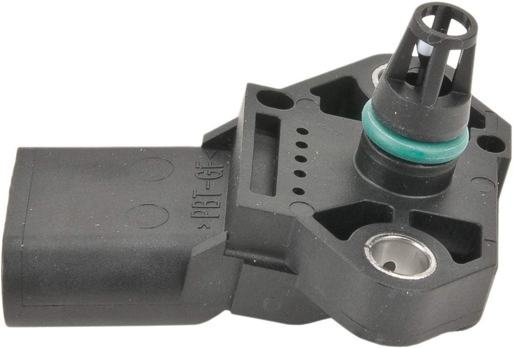 0281002401 Original Equipment Boost Pressure/Manifold Absolute Pressure (MAP) Sensor for Select Audi A8 Quattro, Q7, TT, TT RS, TTS, Quattro; Volkswagen Golf, Jetta, Passat, Touareg