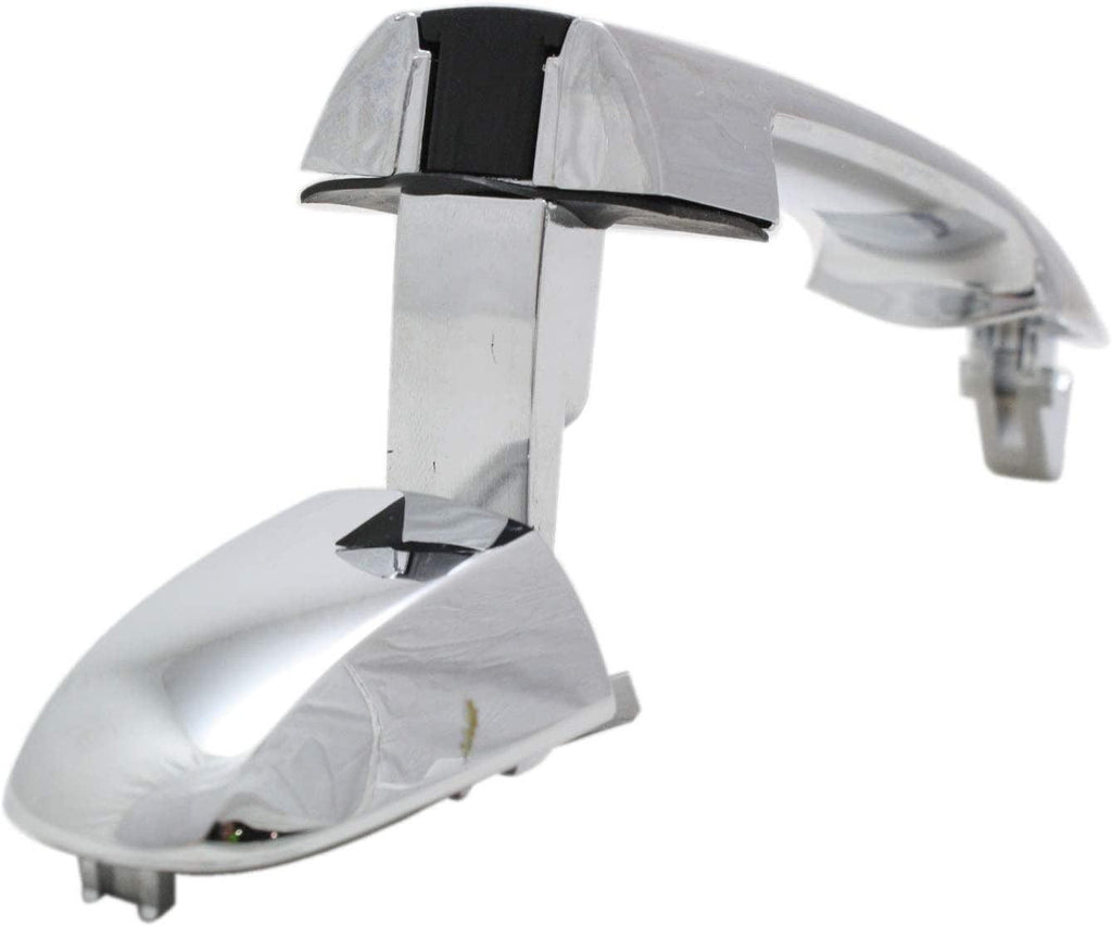 Exterior Door Handle Compatible with HYUNDAI SONATA 2006-2010 Front and Rear Door Handle Right Side Set of 4 outside Chrome Lever