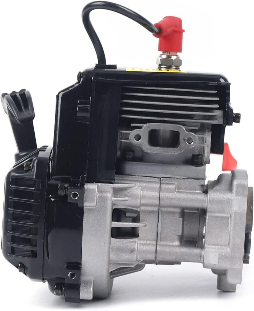 32Cc Gas Engine 2-Stroke Gasoline Engine,Air-Cooled 4-Bolt Motor,Engine with Boost Fits HPI Baja 5B 5T King Motor Black