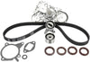 DNJ TBK490AWP Timing Belt Kit with Water Pump for 1990-1996 / Ford, Mazda, Mercury/Capri, Escort, Miata, Protege, Tracer / 1.6L, 1.8L / DOHC / 16V / 112Cid, 1597Cc, 1839Cc / VIN 6, VIN 8, VIN Z