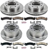 KOE5338 Autospecialty Front and Rear Replacement Brake Kit-Oe Brake Rotors & Ceramic Brake Pads