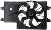 621850 Cooling Fan Assembly Compatible with 2008-2011 Ford Focus , Black