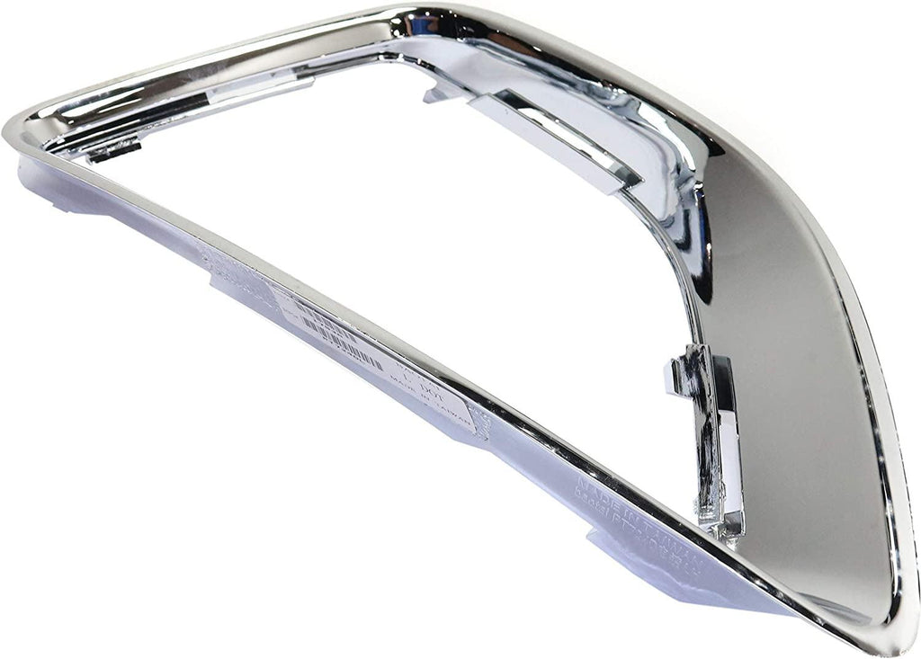 Fog Light Trim Compatible with 2010-2012 Ford Fusion Hybrid/Sel/(Sport 10-10) Models Driver Side