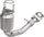 Magnaflow Direct-Fit Catalytic Converter OEM Grade Federal/Epa Compliant 52186 - Stainless Steel 2.25In Main Piping, 24.125In Overall Length, Pre-And-Post Converter O2 Sensor - OEM Replacement