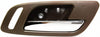 for GMC Yukon XL 1500 Interior Door Handle Front, Passenger Side Brown Bezel with Chrome Lever (2007-2014) | Trim: Sle/Slt/Denali | GM1353150 | 22855621