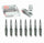 8 Pc NGK V-Power Spark Plugs Compatible with Chevrolet Silverado 1500 4.8L 5.3L 6.0L 6.2L V8 1999-2013