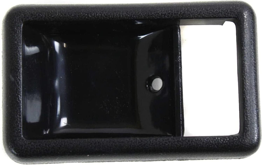 Door Handle Trim Set of 2 Compatible with 1984-1989 Toyota Pickup, 1984-1989 Toyota 4Runner, 1984-1989 Toyota Van Front or Rear, Driver and Passenger Side Sedan Black