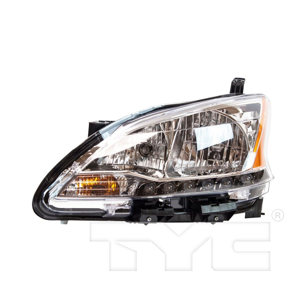 TYC Headlight Assembly for 13-15 Nissan Sentra 20-9390-00-9