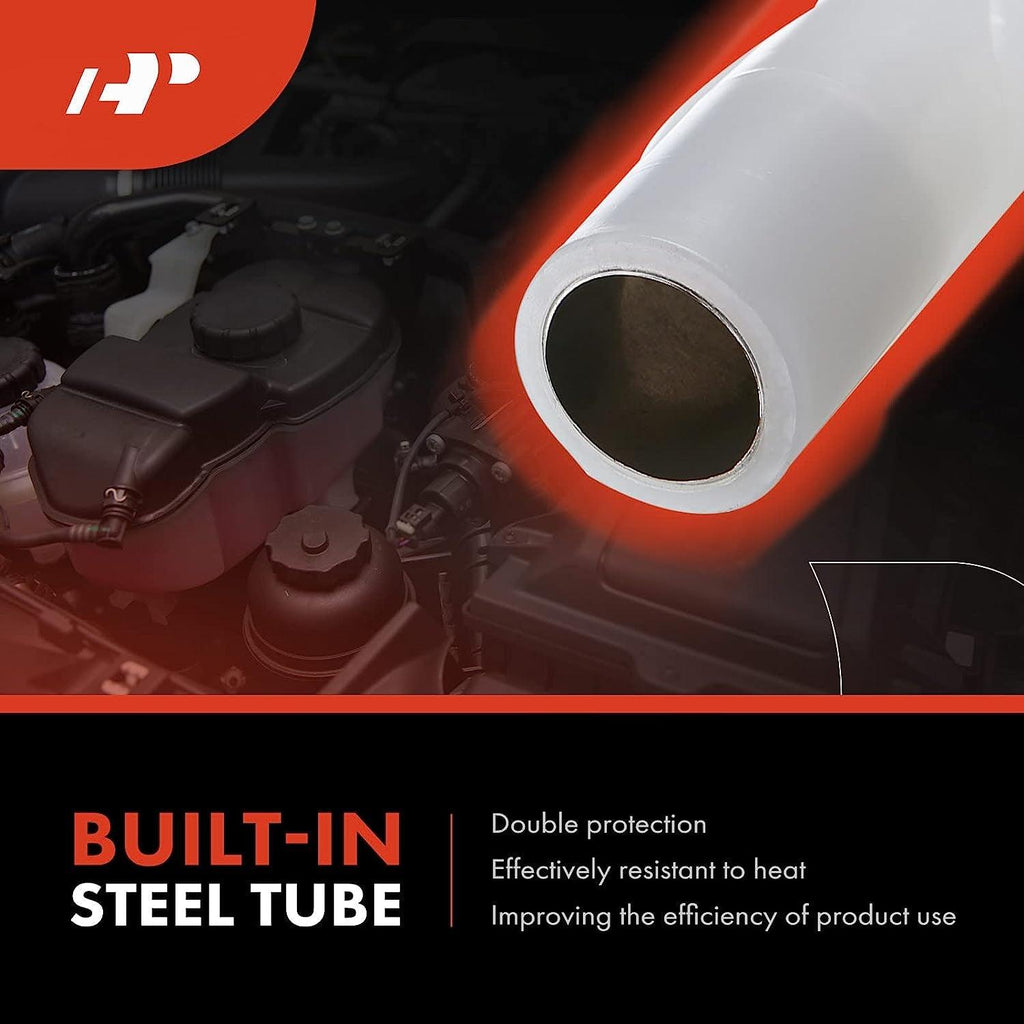 A-Premium Engine Coolant Overflow Recovery Reservoir Tank Compatible with Mercedes-Benz [W124 S124] 300CE, 300E, 300TE 1993, E320 1994 1995, 6Cyl 2.8L 3.2L, Replace # 1245001349