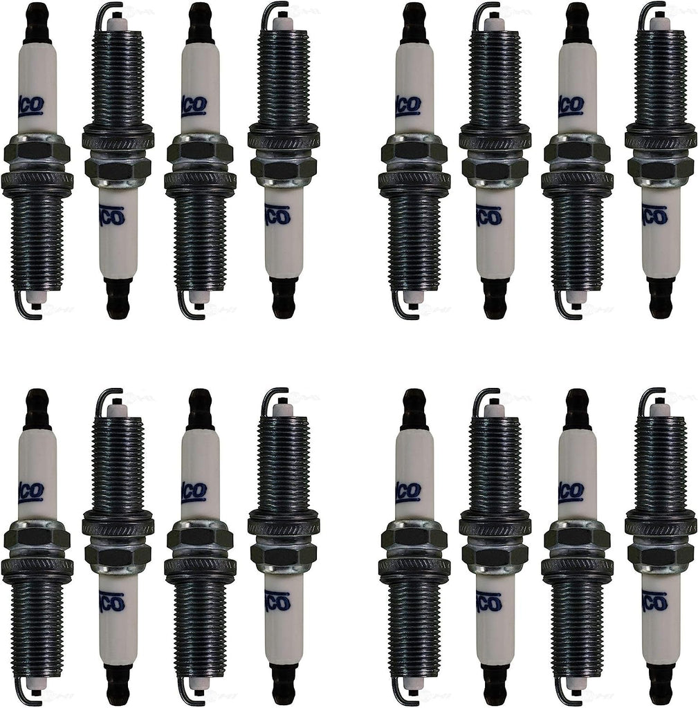 Set of 16 Spark Plugs for Chrysler 300 Dodge Jeep Ram 2500 3500 V8