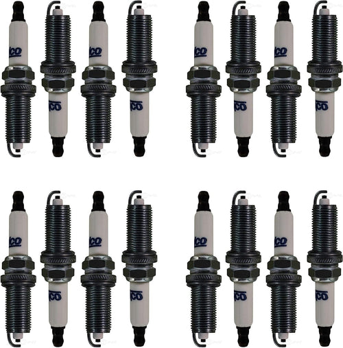 Set of 16 Spark Plugs for Chrysler 300 Dodge Jeep Ram 2500 3500 V8