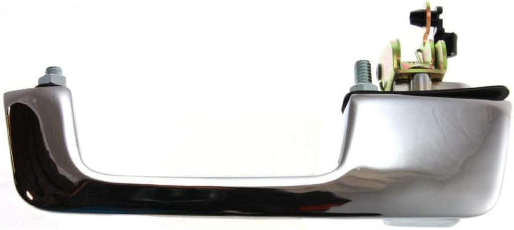 Compatible with Dodge W100 Exterior Door Handle 1986-1989 Driver Side Front or Rear, Chrome | Trim: Custom | CH1310107 | 55075649