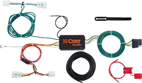 CURT 56294 Vehicle-Side Custom 4-Pin Trailer Wiring Harness, Fits Select Nissan Maxima , Black