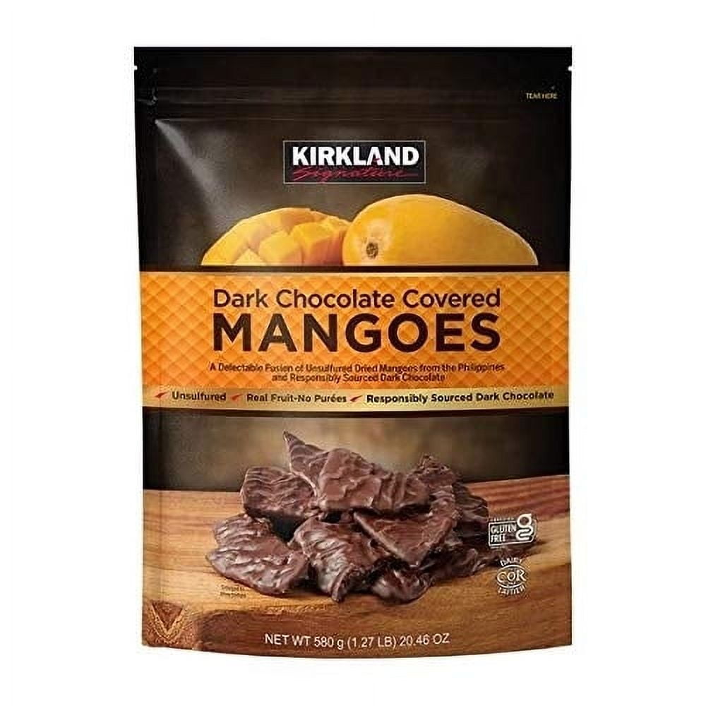 Kirkland Signature Dark Chocolate Covered Mangoes, 20.46 Ounce